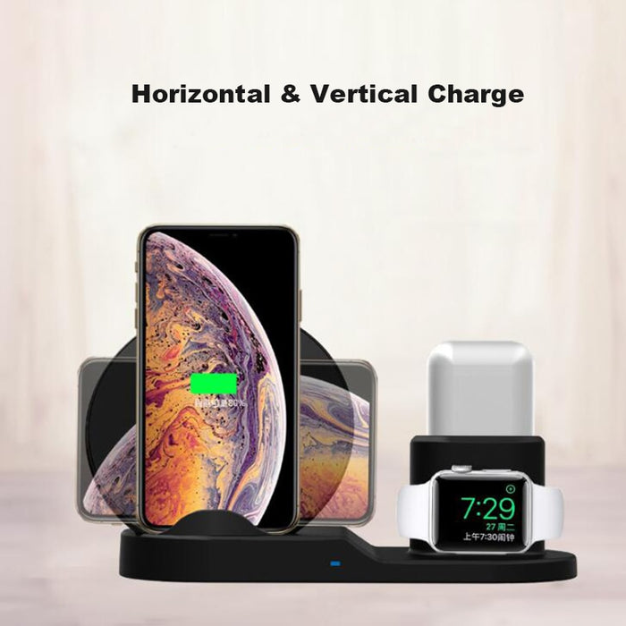3 in 1 Fast Wireless Charger - Gizics