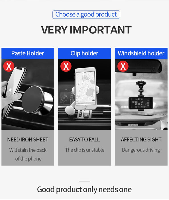 Universal Car Phone Mount - Gizics