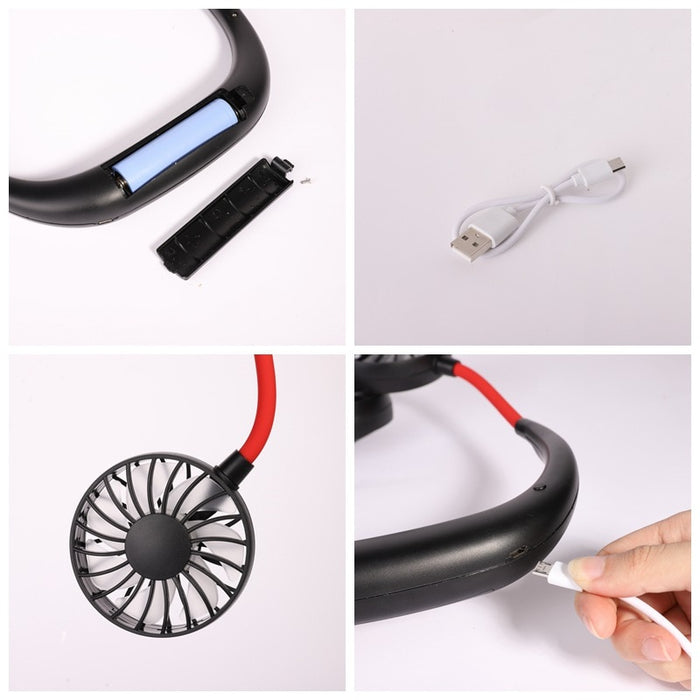 Lazy Neckband Fan - Gizics