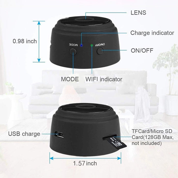 Mini Wifi Night Vision Camera - Gizics