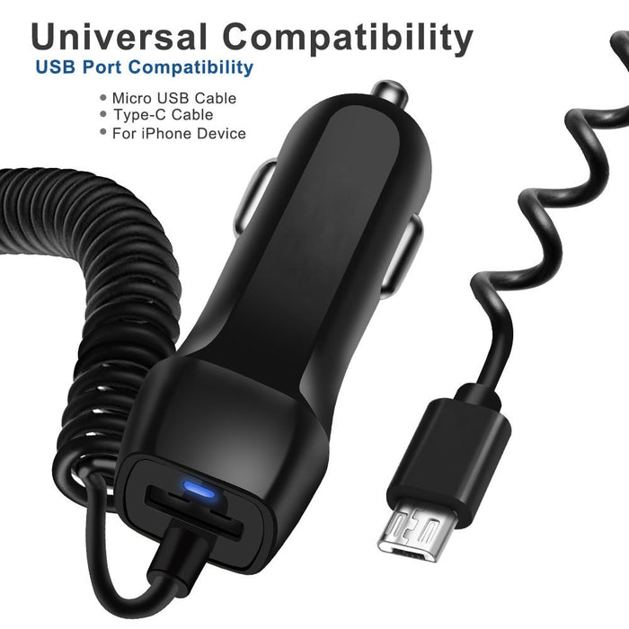 Retractable Cable Phone Charger - Gizics